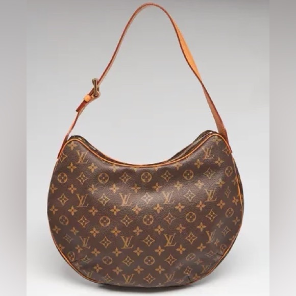 💎✨ RETIRED ✨💎 RARE CROISSANT ZIPPER CLOSURE LOUIS VUITTON - Picture 3 of 13